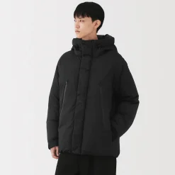 Hot Muji Veste à capuche en duvet pour homme