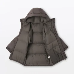 Hot Muji Veste à capuche en duvet pour homme