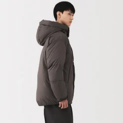 Hot Muji Veste à capuche en duvet pour homme