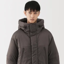 Hot Muji Veste à capuche en duvet pour homme