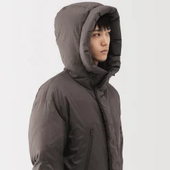Hot Muji Veste à capuche en duvet pour homme