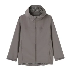 Hot Muji Veste à capuche en polyester déperlante pour homme