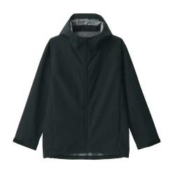 Hot Muji Veste à capuche en polyester déperlante pour homme