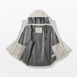 Discount Muji Veste à capuche en polyester déperlante pour homme