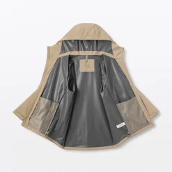 Discount Muji Veste à capuche en polyester déperlante pour homme