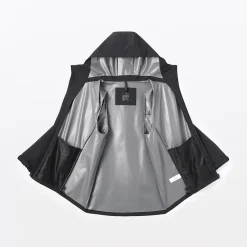 Discount Muji Veste à capuche en polyester déperlante pour homme