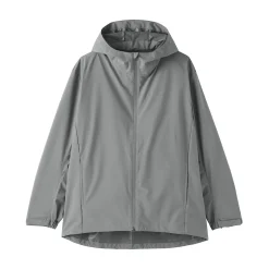 Discount Muji Veste à capuche en polyester déperlante pour homme