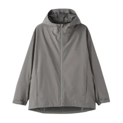 Discount Muji Veste à capuche en polyester déperlante pour homme