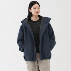 Clearance Muji Veste à capuche en polyester pour homme