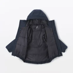 Clearance Muji Veste à capuche en polyester pour homme