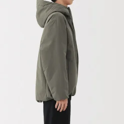 Clearance Muji Veste à capuche en polyester pour homme