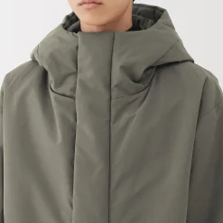 Clearance Muji Veste à capuche en polyester pour homme