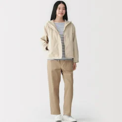 Discount Muji Veste à capuche pliante et déperlante pour femme