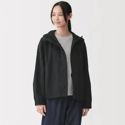 Discount Muji Veste à capuche pliante et déperlante pour femme