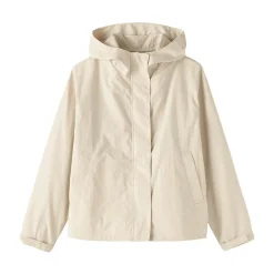 Discount Muji Veste à capuche pliante et déperlante pour femme