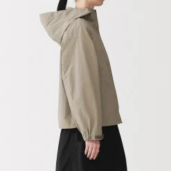 Discount Muji Veste à capuche pliante et déperlante pour femme