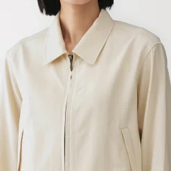 Hot Muji Veste courte en mélange de rayonne pour femme