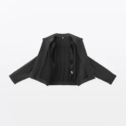Hot Muji Veste courte en mélange de rayonne pour femme