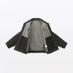 Muji Veste en denim polyester recyclé pour homme