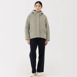 Hot Muji Veste en duvet déperlantepour femme