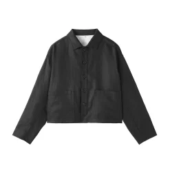 New Muji Veste en lin pour femme