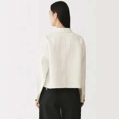 New Muji Veste en lin pour femme
