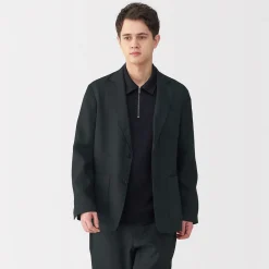 Discount Muji Veste en lin pour homme