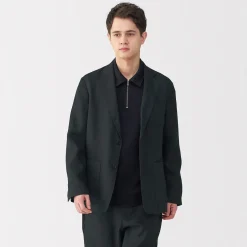 Discount Muji Veste en lin pour homme