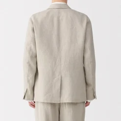 Discount Muji Veste en lin pour homme
