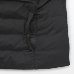 Muji Veste légère pliable en nylon recyclé sans col pour femme