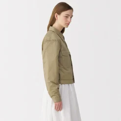 Hot Muji Veste matelassée en nylon recyclé pour femme