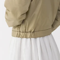 Hot Muji Veste matelassée en nylon recyclé pour femme