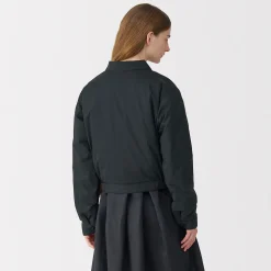 Hot Muji Veste matelassée en nylon recyclé pour femme