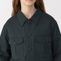 Hot Muji Veste matelassée en nylon recyclé pour femme