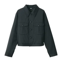 Hot Muji Veste matelassée en nylon recyclé pour femme