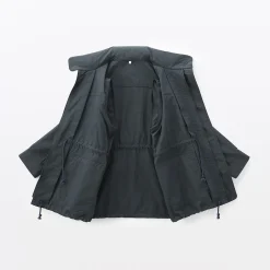 Discount Muji Veste utilitaire en nylon à la teinture naturelle pour femme