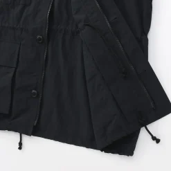 Discount Muji Veste utilitaire en nylon à la teinture naturelle pour femme