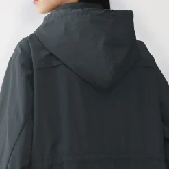 Discount Muji Veste utilitaire en nylon à la teinture naturelle pour femme