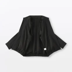 Outlet Muji Veste zippée en nylon recyclé déperlant pour homme